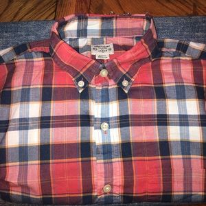 J. Crew Men’s Summer Plaid Button Up Shirt